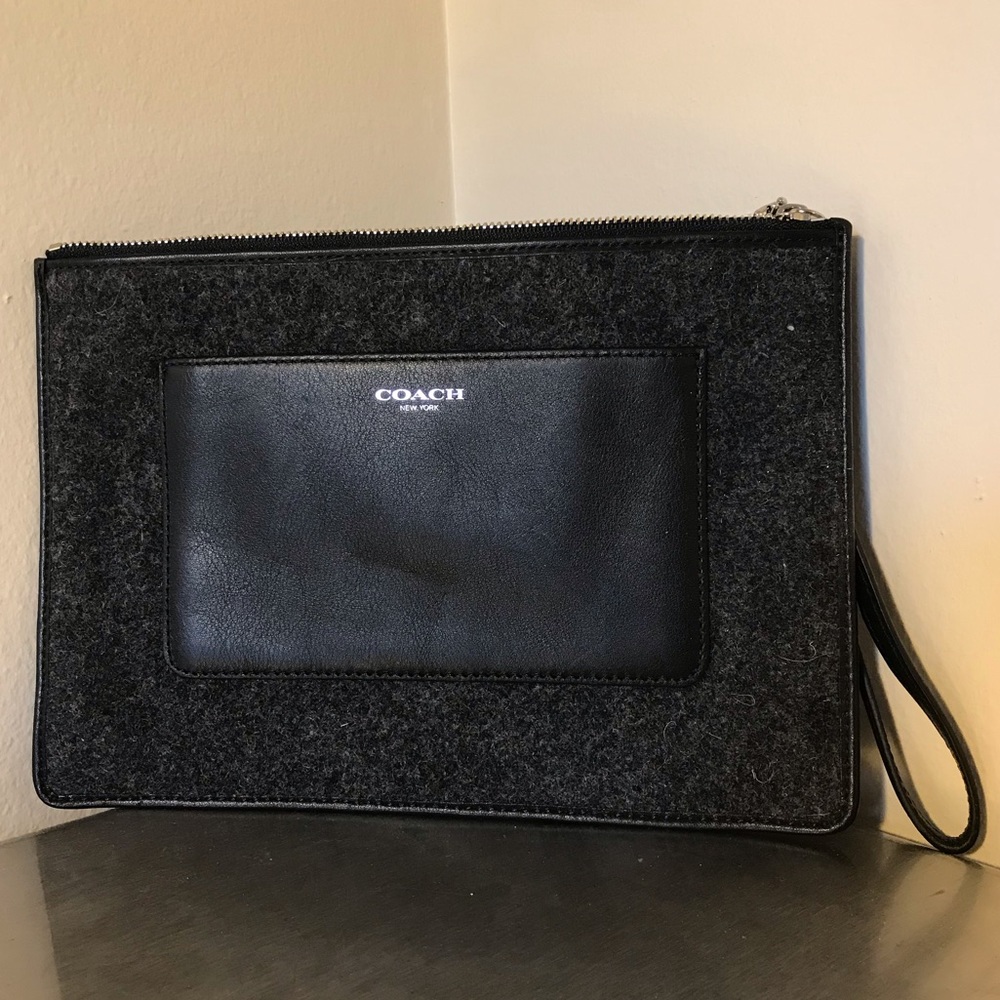 Coach Felt Sleeve for Tablet